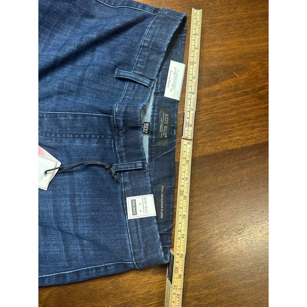 Judy Blue Sway With Me Flare Denim Jeans Women 15/32 Western Cowgirl Boho Aztec - Picture 5 of 9